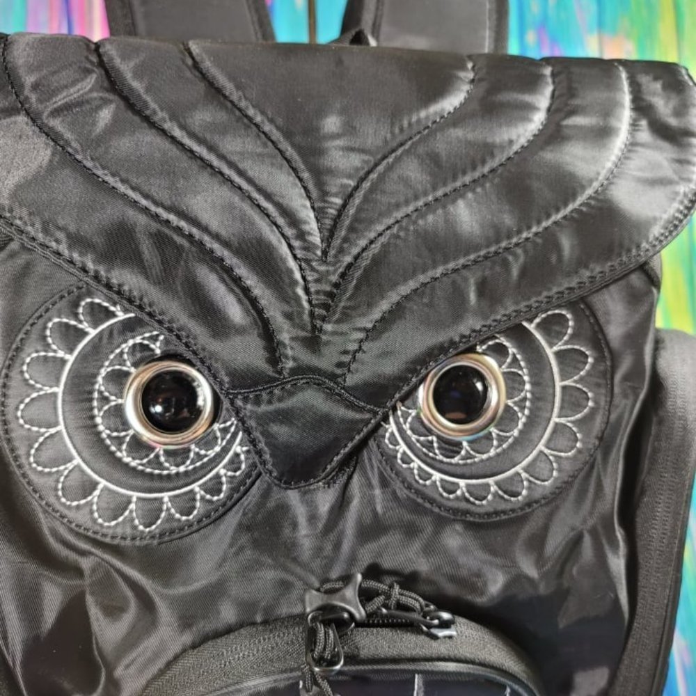 Owl Backpack in Polyester - LAST ONE! - Picture 8 of 16